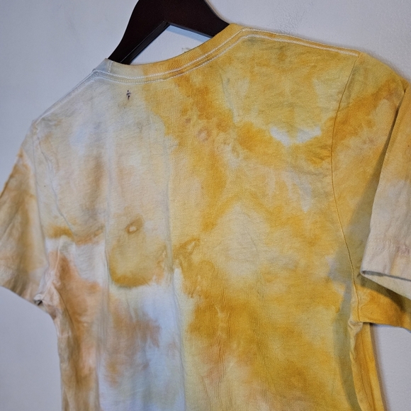 Local Beast Tie-Dye T-Shirt Bella Canvas Orange Yellow Unisex Crewneck Medium - Picture 10 of 10